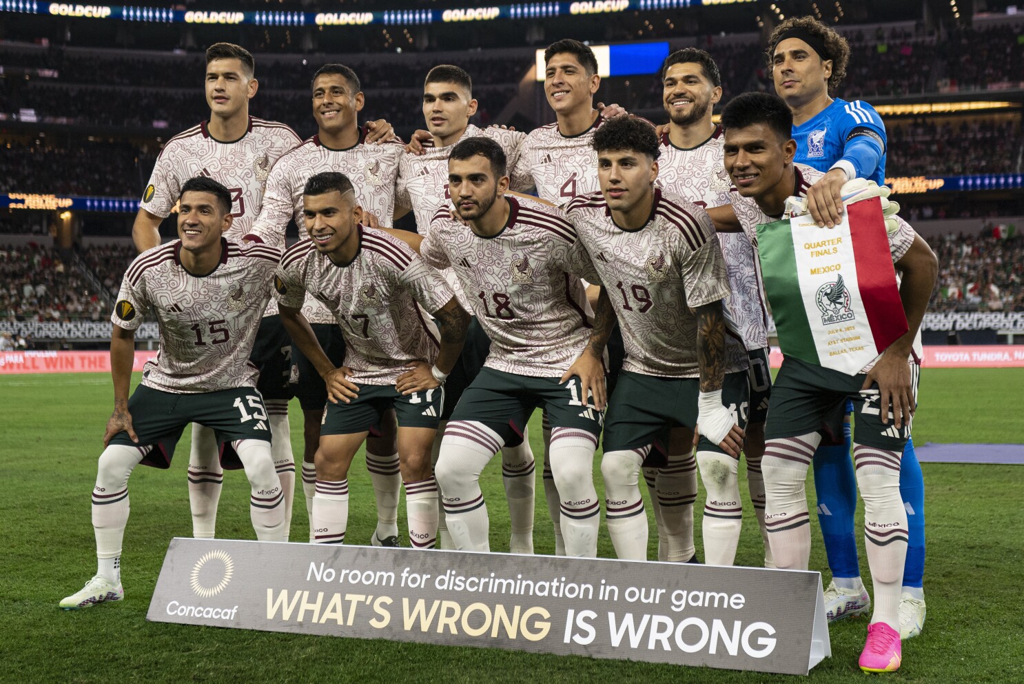 Mexico soccer game top